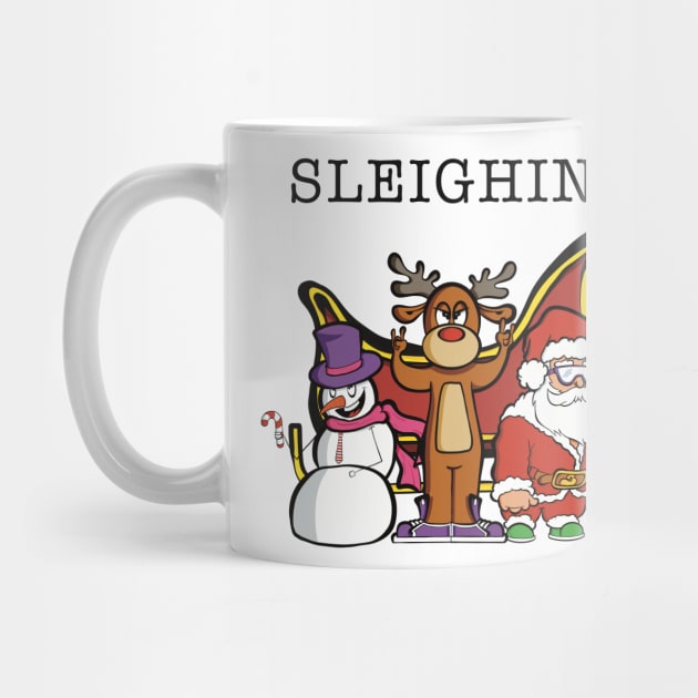 Sleighin' by Art by Nabes